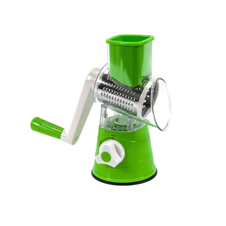 Răzătoare Multifuncțională Manuală pentru Fructe și Legume – Tabletop Drum Grater