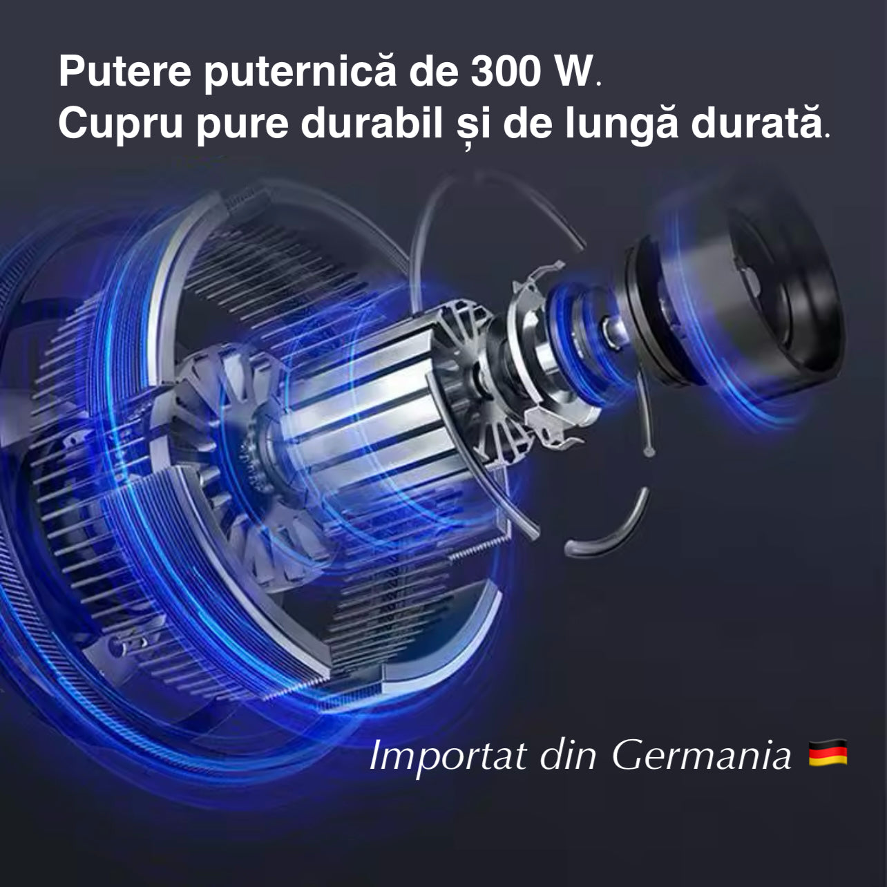 Tocător de carne și legume electric – 300W, Bol din oțel inoxidabil de 3L